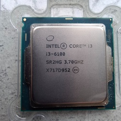 Процессор LGA 1151 intel core i3 6100